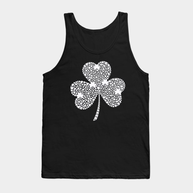 Clover Leaf - St Patricks Day Tank Top by theworthyquote